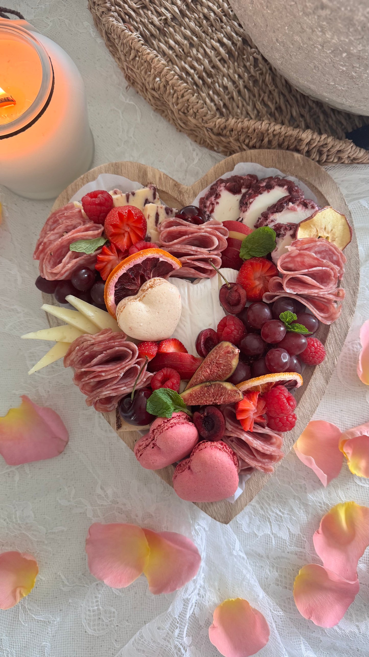 Heart Shaped Valentine's Board