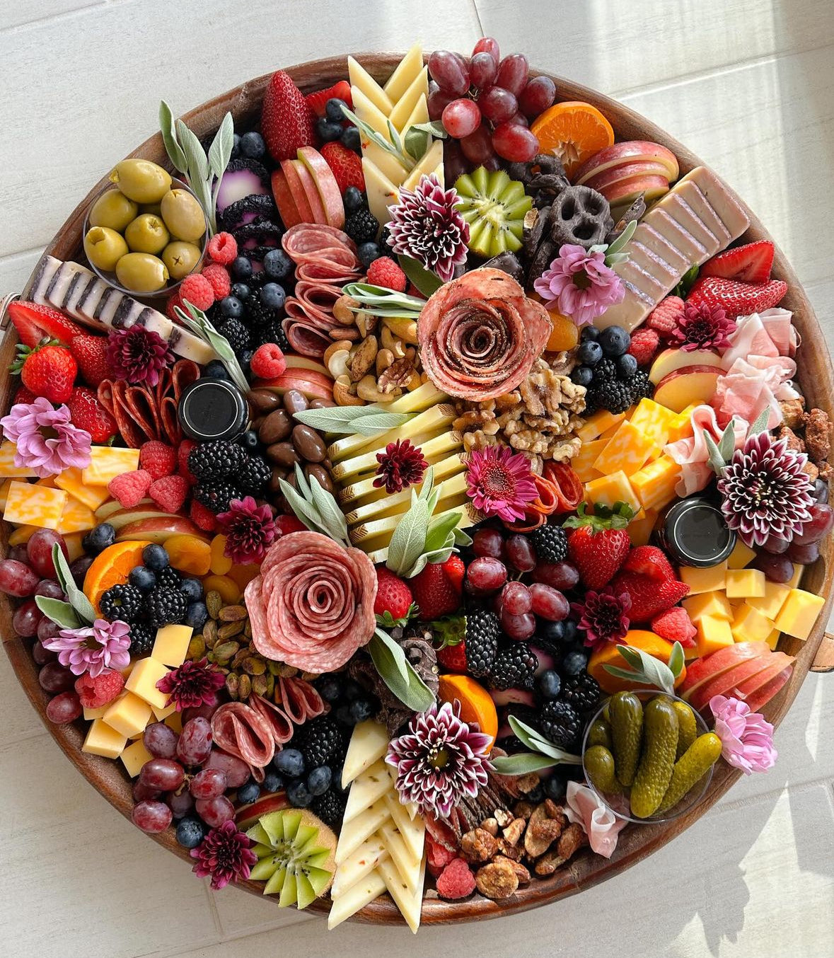 Grazing Platter Large Round Platter Board Pinoy Grazing Table