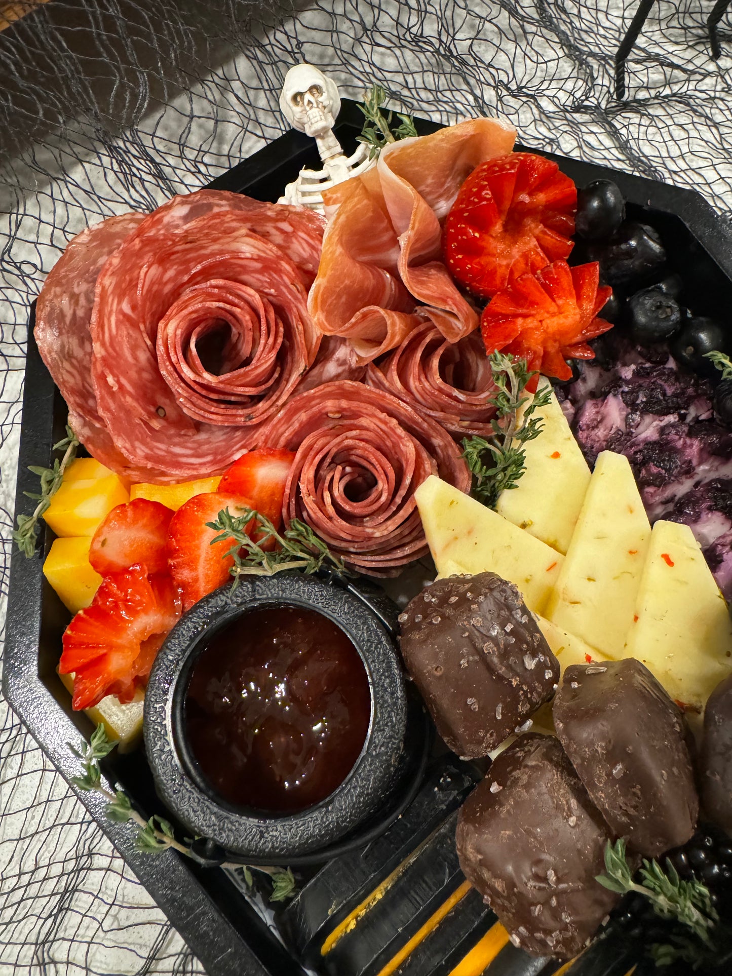 Charcuterie Halloween Coffin