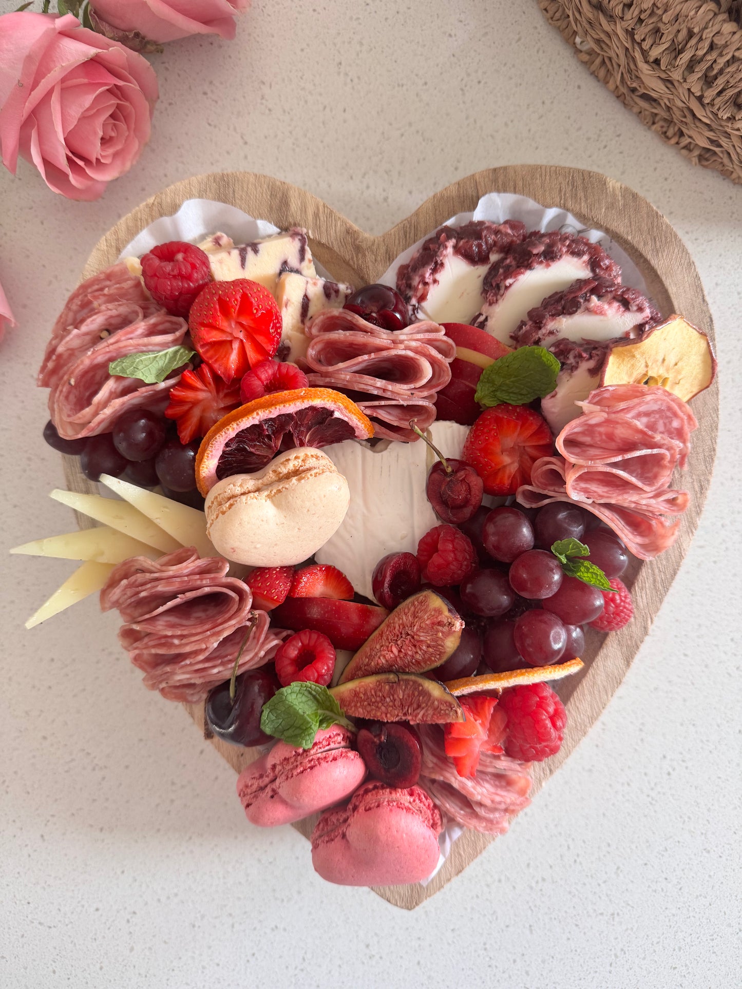 Heart Shaped Valentine's Board