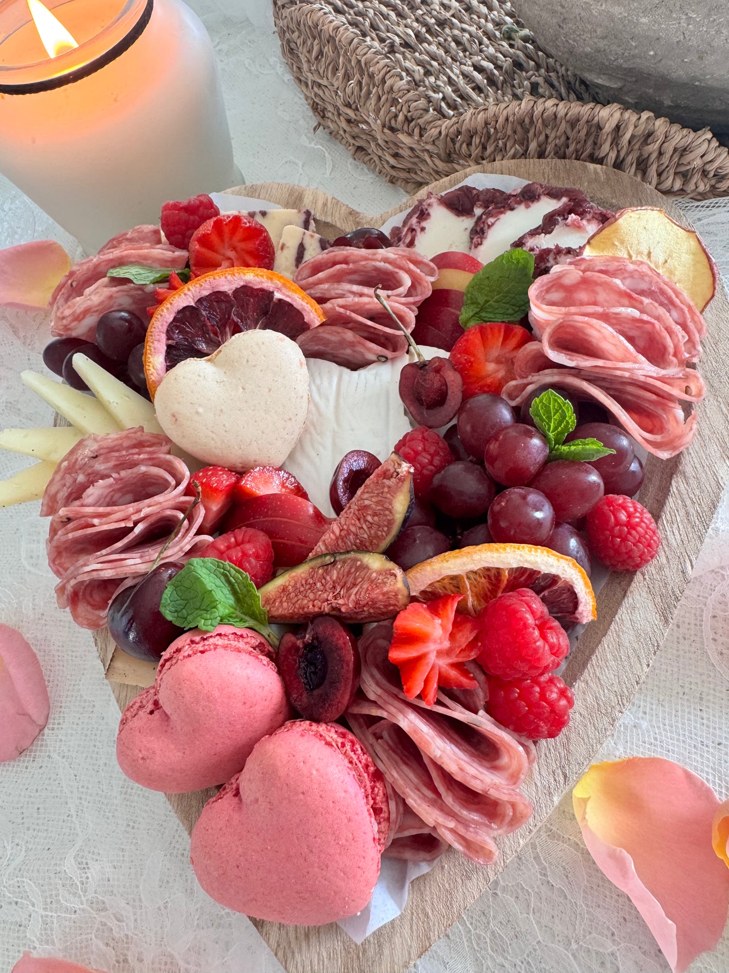 Heart Shaped Valentine's Board
