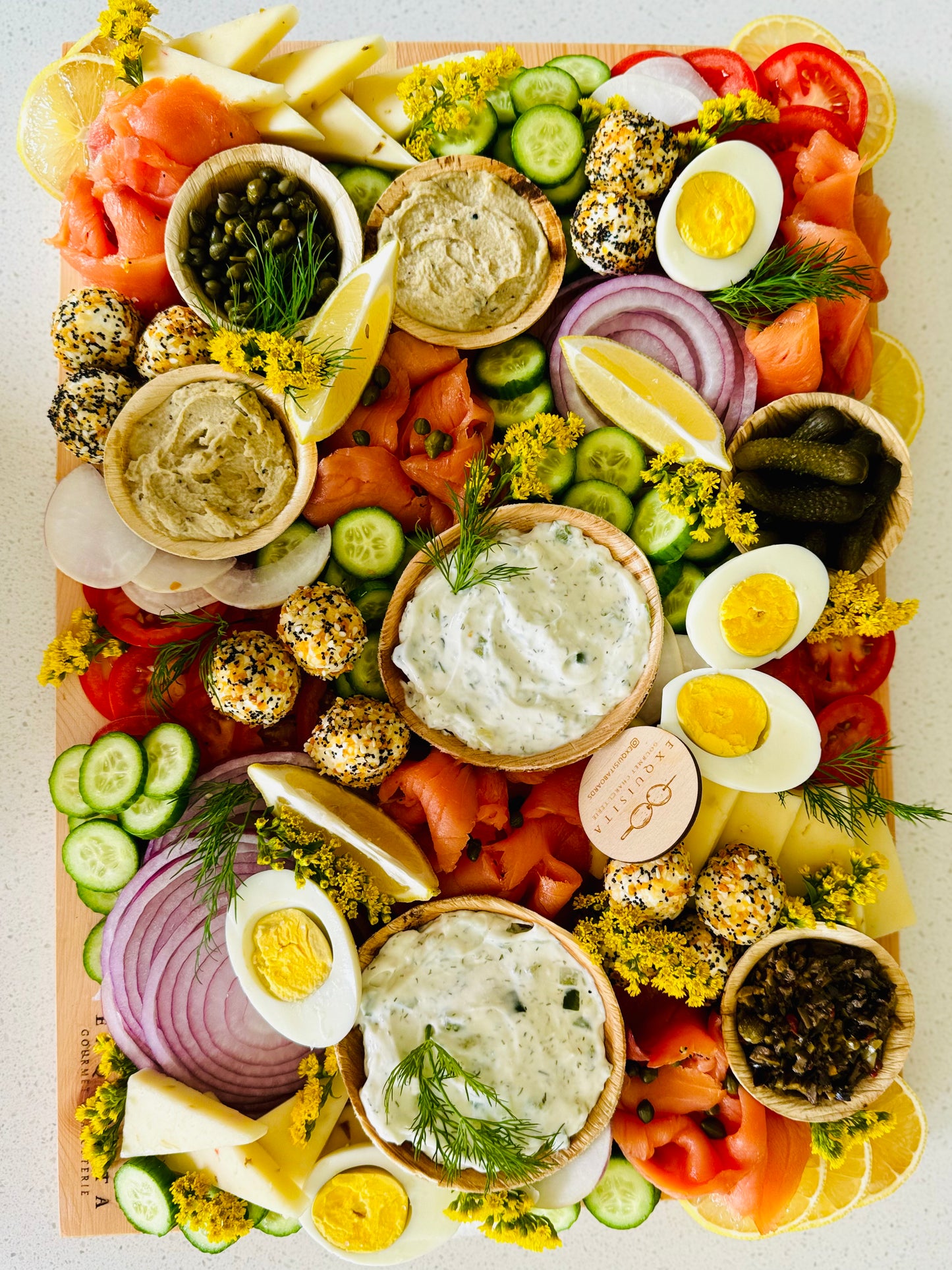 Mediterranean Brunch Board