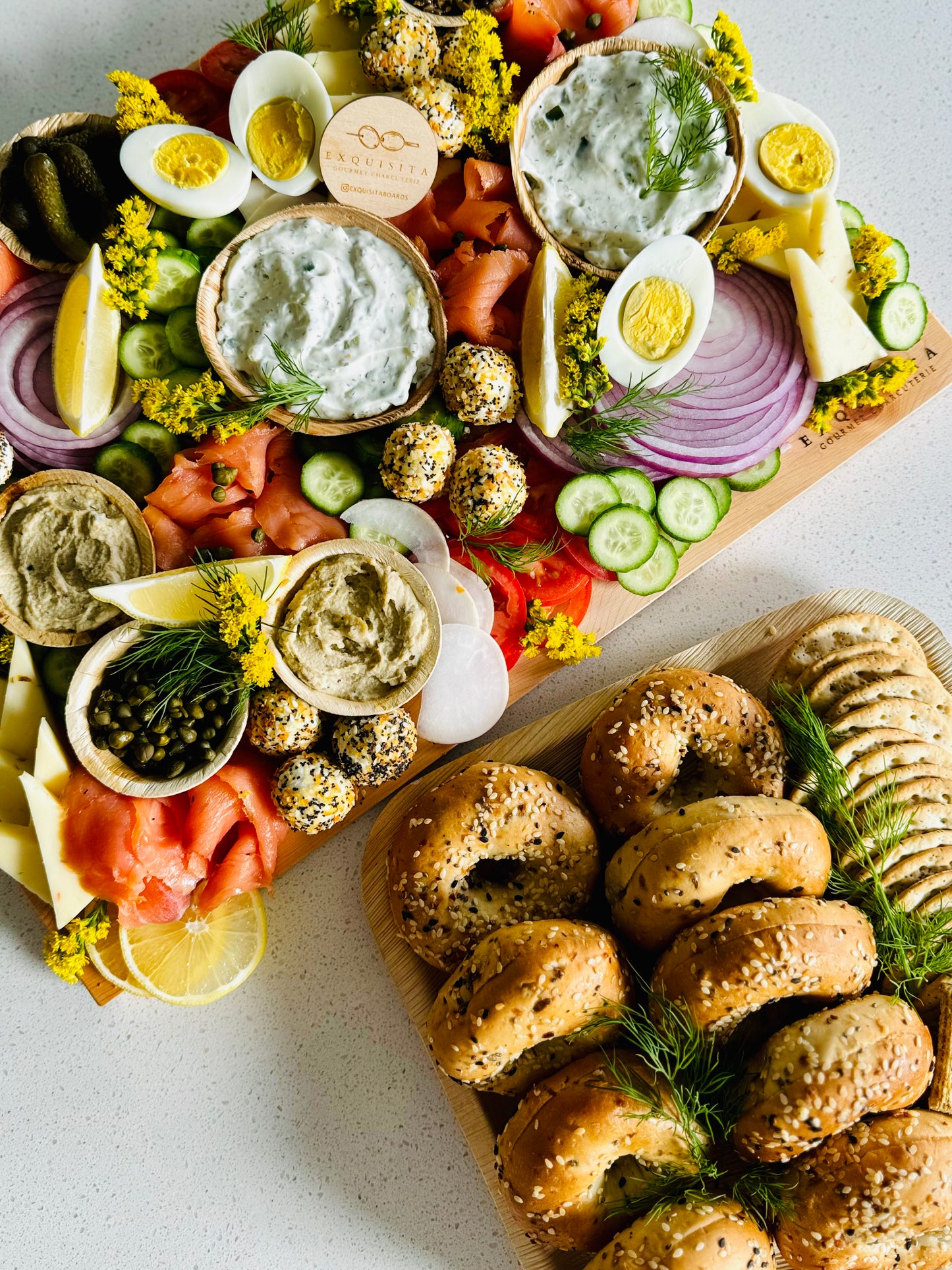 Mediterranean Brunch Board